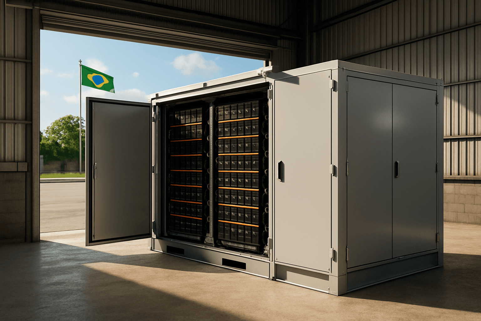 BESS industrial em Montes Claros: quando supera baterias comuns e UPS?