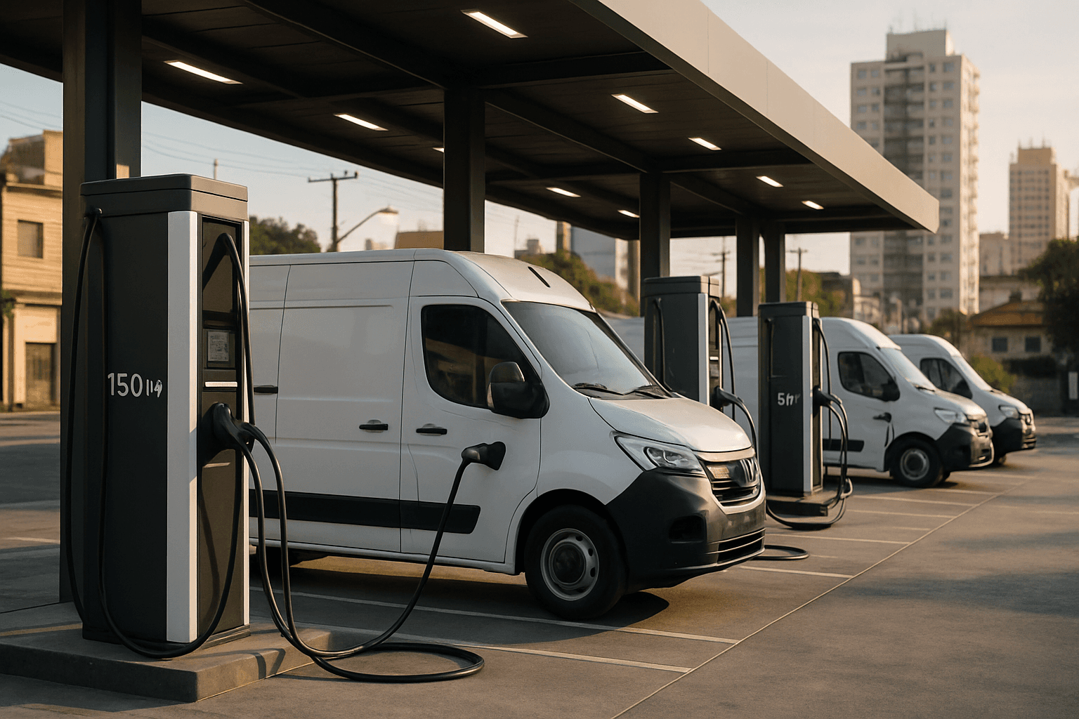 Carregador 150kW: Como Empresas Reduzem 47% do Custo de Frota com Recarga Rápida
