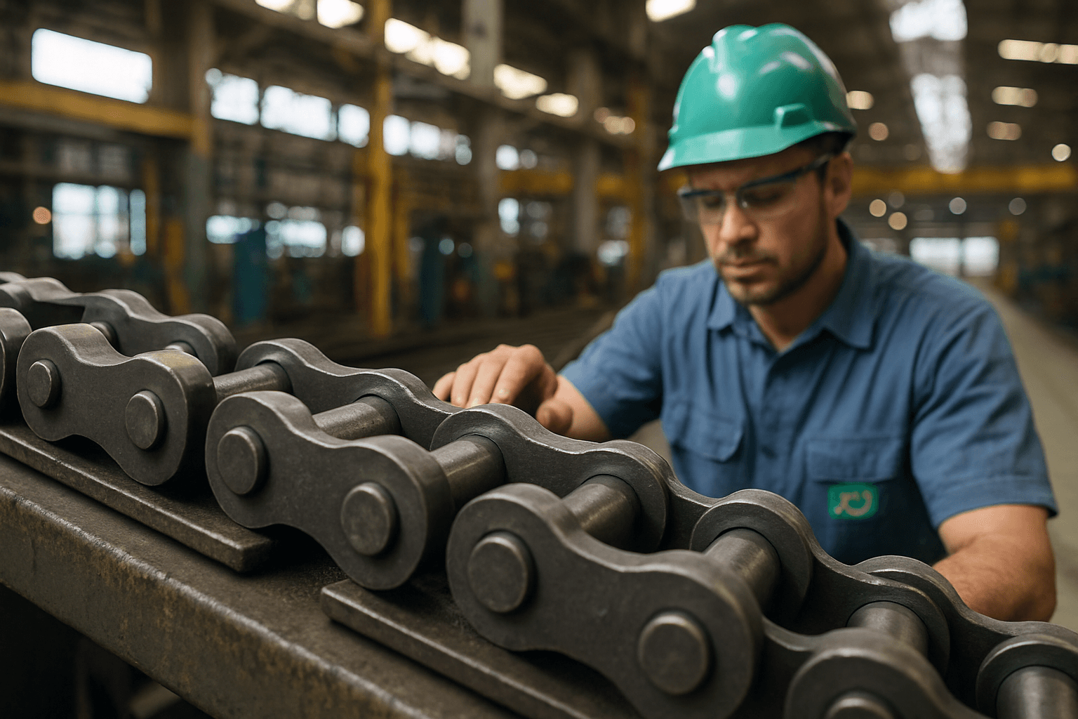 Corrente transportador industrial importado China: preço e mercado no Brasil